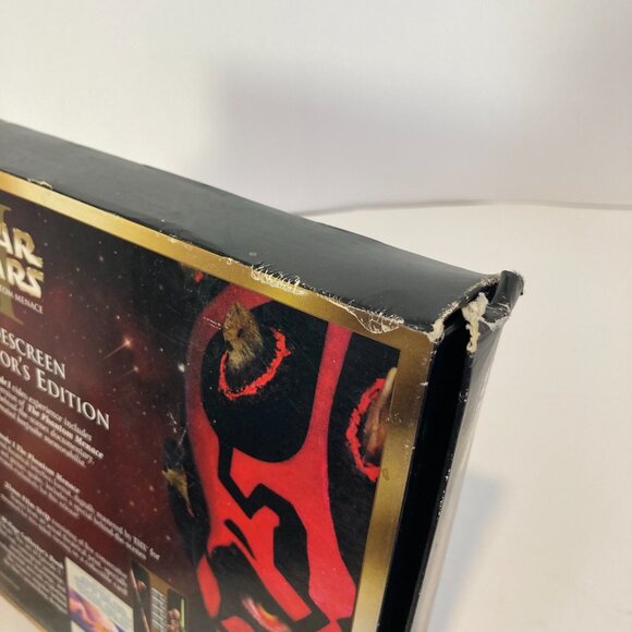 Star Wars Episode I The Phantom Menace VHS 2000 Widescreen Collectors Edition - Picture 5 of 16